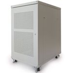 Armario rack 19" de pie 20U 600x800x1000mm blanco MobiRack GO montado - WB05200 - 02