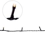 Tira de luces decorativas de 50 luces LED IP44 con 2 funciones blanco cálido 5 m 100-240VAC - GI09600 - 03