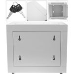 Armario rack 10" 6U 370x280x350mm blanco TENRack - WR08200 - 07