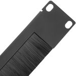 Panel pasacables guíacables para armario rack 19" 1U con cepillo inferior para gestión de cables - RV01100 - 04