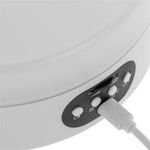 Base giratoria eléctrica 16 cm blanco con iluminación LED - SR04700 - 05