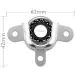 Soporte metálico con rodamientos para disco recogedor de persiana - BS22300 - 02