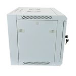 Armario rack mural 19'' 9U 570x450x520mm pared SOHORack desmontado DIY Blanco RAL7035 de RackMatic - WR00300 - 02
