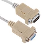 Cable Serie Null-Modem 15m (DB9-M/H) - NM01500 - 01