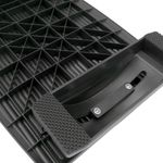 Reposapiés con plataforma ajustable de plástico negro 450 x 350 mm - AG00400 - 04