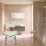 Silla de ducha antideslizante regulable en altura reforzada para personas mayores - KD02300 - 04