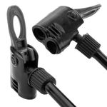 Bomba de aire para inflar rueda. Mancha infladora de neumático con válcula Presta Schrader Aguja - BW01100 - 07