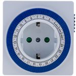 Programador eléctrico mecánico diario tipo enchufe compacto - DO08100 - 02