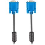 Cable VGA de 5 m con doble blindaje y núcleo de ferrita negro de Lanberg CA-VGAC-10CU-0050-BK - VS15200 - 02