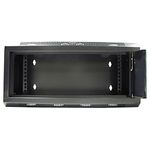 Armario rack mural 19'' 6U 600x150x370mm pared con puerta metálica SOHORack - WK00600 - 04