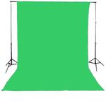 Fondo de estudio fotográfico de 300x300cm tela de color verde cromakey - EQ01600 - 02