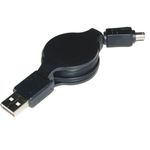 Cable Retráctil USB 2.0 a Nikon 120cm (AM/Nikon8P) - EX06400 - 01