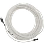 Cable electroluminiscente blanco-azul de 2.3mm en bobina 5m con pilas - NW00300 - 01