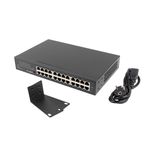 Rack 19" Switch 10/100/1000 Mbps de 24 Puertos - RH17400 - 01