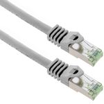 Cable de red ethernet Cat. 8.1 S/FTP de 1 m de color gris - RY45300 - 01