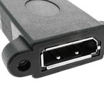 Adaptador DisplayPort hembra a hembra con contector para fijación a panel - YP05100 - 03