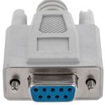 Cable serie compatible con TPV Epson DB25 macho a DB9 hembra de 5m - NM05300 - 02