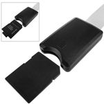 Adaptador de microSD TF a slot de tarjeta SD SDHC SDXC con cable plano de 48 mm - SL00100 - 02