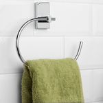 Toallero para pared cromado 200x184x39mm modelo Spool - KS32800 - 03