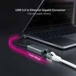 Adaptador USB 3.0 a Ethernet 10/100/1000 Mbps - RA01500 - 07