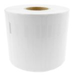 Rollo bobina de 1500 etiquetas adhesivas compatibles con Dymo 11351 Dumbell 54x11mm - KT05400 - 01