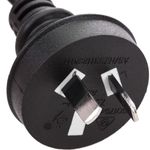 Cable eléctrico AU AS/NZS-3112-1 a IEC-60320-C7 de 1.8m negro - CL04800 - 02