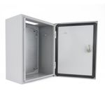 Caja de distribución eléctrica metálica con protección IP65 para fijación a pared 500x300x300mm - DF02200 - 03