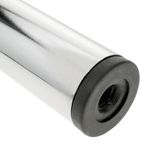 Pies redondos para mesa y mueble. Patas en acero cromado de 40cm 4-pack - IO02400 - 05