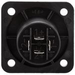 Conector speakon NL4 4polos hembra chapa plástico - XP03500 - 08