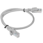 Cable de red ethernet Cat. 6 UTP de 0,5 m de color gris PCU6-10CC-0050-S - RJ15200 - 01