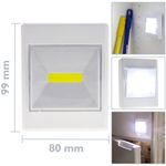 Luz para armario LED COB 3W con interruptor - LU04400 - 02