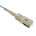 Cable de fibra óptica OM4 multimodo MMF simplex 50µm/125µm ST-SC de 50cm - FP02100 - 09