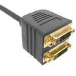 Cable duplicador pasivo de 1 DVI a 2 DVI - HD08200 - 07