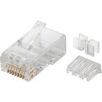 Conector UTP Cat.6A RJ45 macho para crimpar - 100 unidades - RH21900 - 01