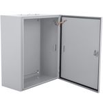 Caja de distribución eléctrica metálica con protección IP54 para fijación a pared 400x600x300mm - DF11800 - 04