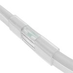 Empalme conector recto para LED Neón Flex LNF 2 pin 16x8mm - NL04100 - 04