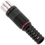Conector coaxial TV-hembra negro - TT02800 - 04