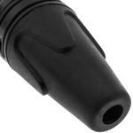 Conector XLR3 3-pin hembra negro - XN07100 - 07