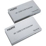 Extensor KVM de 4K HDMI USB IR a través de Ethernet hasta 120m emisor y receptor - HN03100 - 01