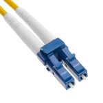 Cable de fibra óptica LC/UPC a SC/APC monomodo duplex 9/125 de 2 m - FK00300 - 03