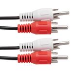 Cable Audio Stereo 20cm (2xRCA-M/M) - VC02700 - 04