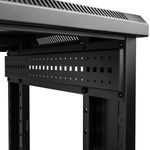 Armario rack 19" de pie 42U 600x1000x2000mm puerta perforada MobiRack DIY desmontado negro - WL15300 - 07