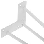Pies para mesa y mueble Patas en acero 3 varillas 41 cm blanco 4-pack - IN05700 - 10