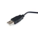 Cable USB 2.0 de doble alimentación 2AM a BM 1.2m - CU08100 - 04