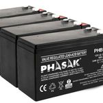 Batería PHASAK  12V 9Ah VRLA AGM - PHB 1209 - 02
