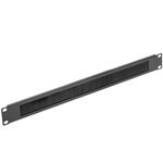 Panel pasacables guíacables para armario rack 19" 1U con cepillo para gestión de cables - RV01200 - 01