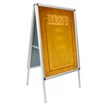 Panel valla publicitaria para cartelería de doble marco A1 tipo caballete - LX08200 - 10