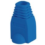 Cubierta de goma Lanberg para conector RJ45 de color azul Pack de 100uds - RP15300 - 03