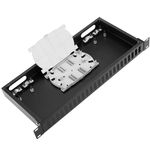 Patch Panel de fibra óptica 1U negro de 24 SC duplex - FQ01400 - 04