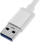Conversor de USB 3.0 a 3xUSB 3.0 y Ethernet RJ45 color plata - RA00700 - 04
